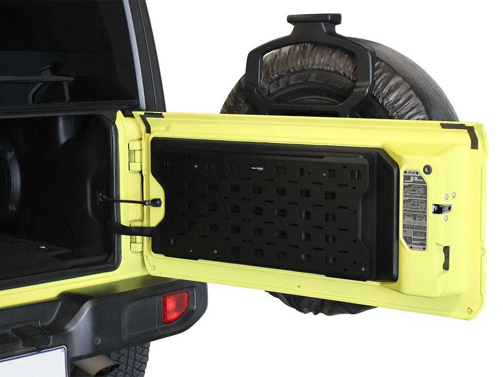 Jeep Wrangler JL Tailgate Molle