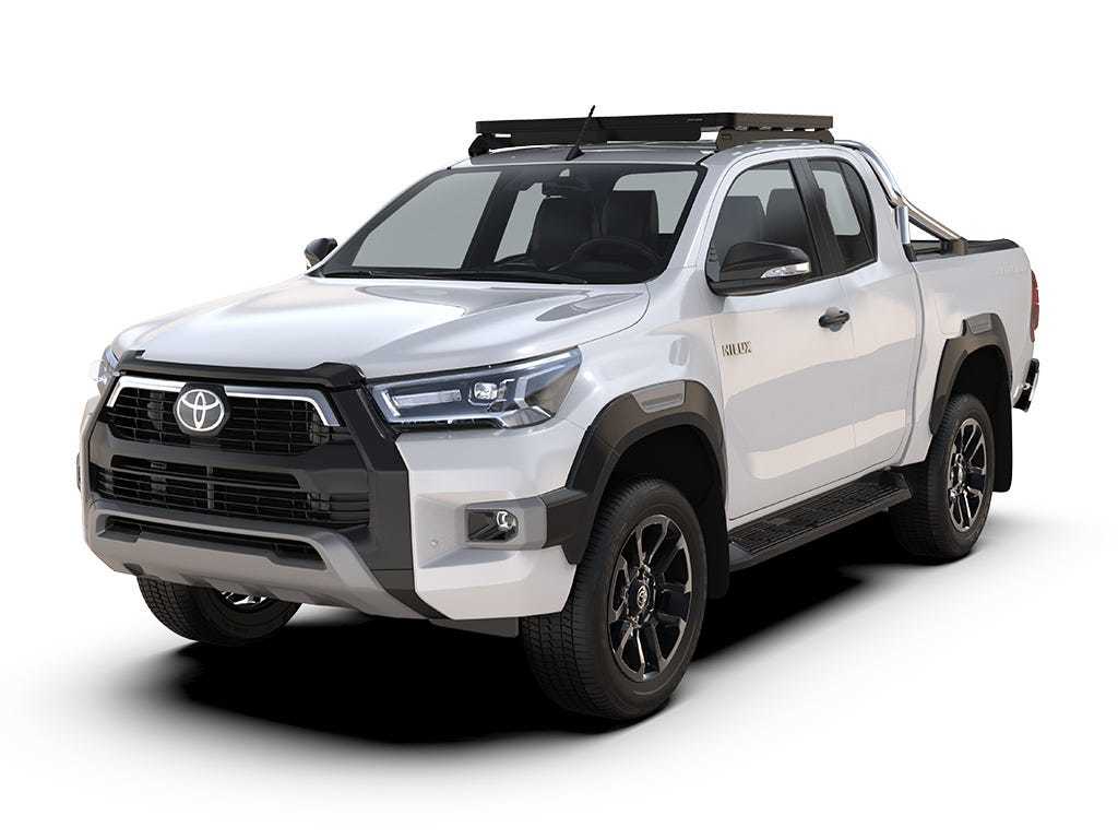 Toyota Hilux Revo Extended Cab (2016-Current) Slimline II Roof Rack Kit / Low Profile - FRONT RUNNER