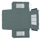 Hood With Side Windows (WSW) 88" - Blackstone - SEÑORBARBO