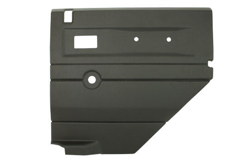 Door Trim - Rear Right - Black - Manual Window - TERRAFIRMA