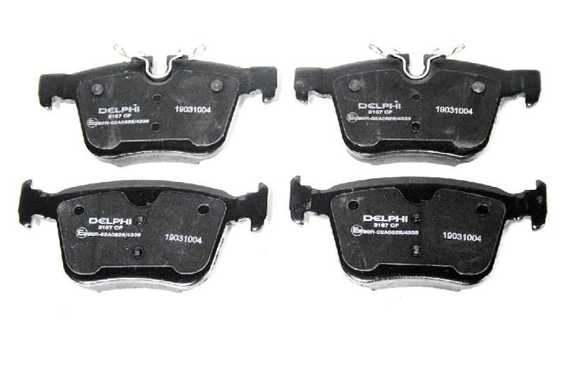Rear Brake Pads - Without Springs