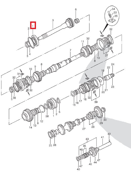 Gearbox Bearing