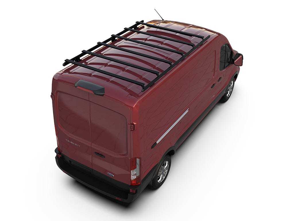 Ford Transit (L2H2/130in WB/Medium Roof) (2013-Current) Slimpro Roof Rack Kit
