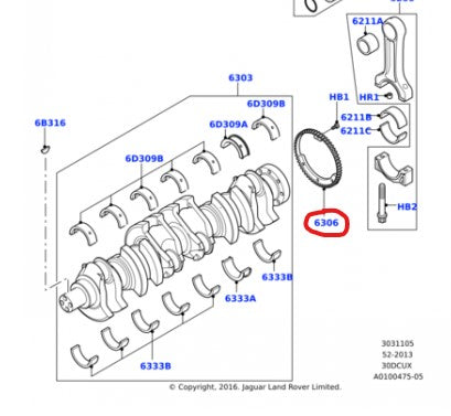 Gear-Crankshaft