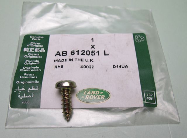 Self-Tapping Screw - Various Uses - ORIGINAL LAND ROVER