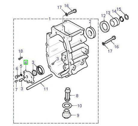 Oil Pump Body Gearbox