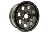 Terrafirma 18x8 et45 steel wheel d3/d4/rrs satin black with nuts
