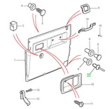 Rivet Plastic-Lokut nut Grey - ALLMAKES