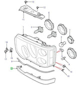Headlamp Finisher Primed LH