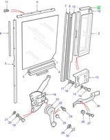 Channel - door glass