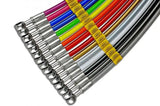 Brake Hoses - Metal - Black - Height +2"/5cms - AG PARTS