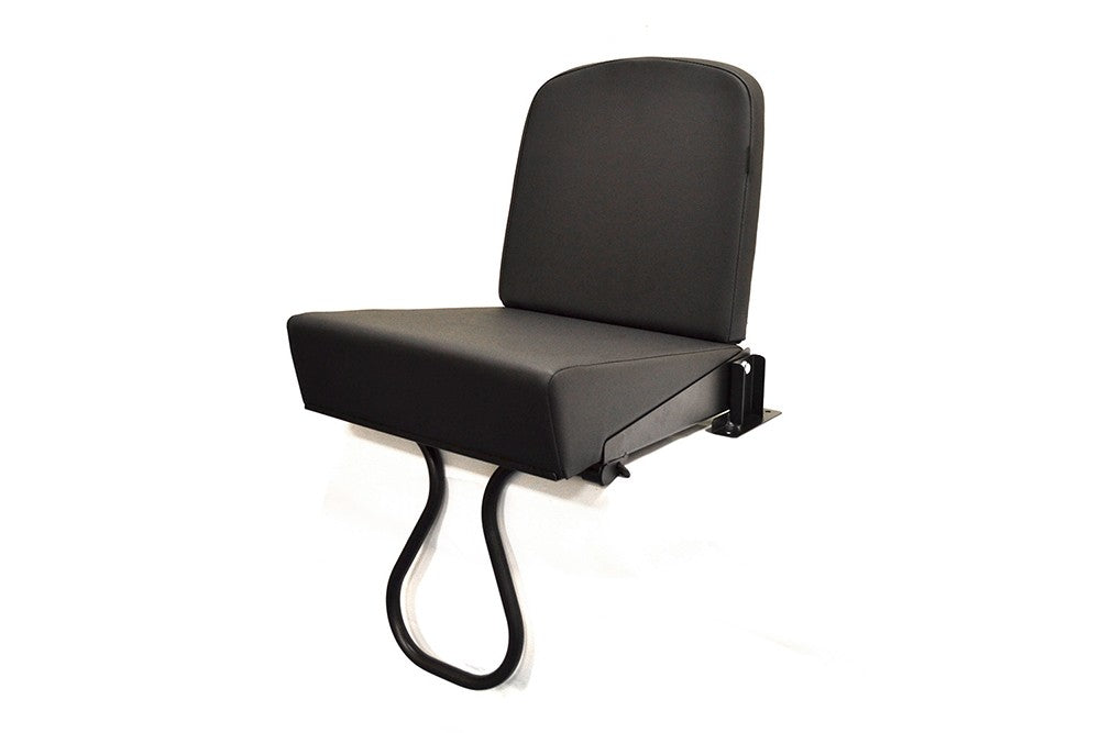 Seat Rear Fold Up Vinyl Blac