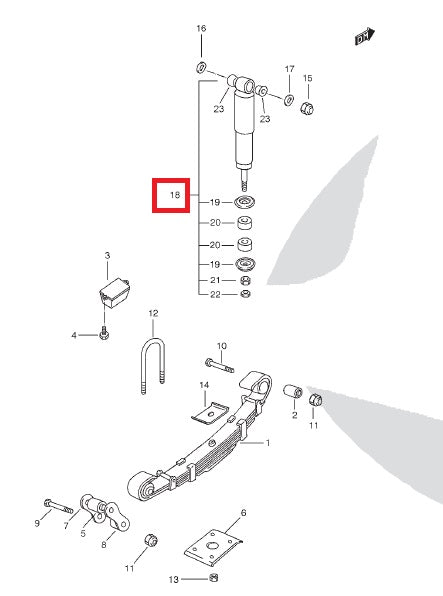 Rear Shock Absorber