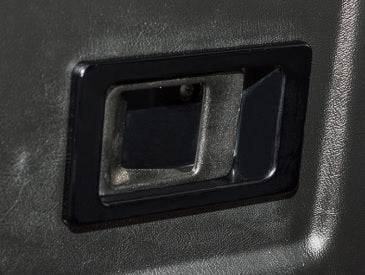 Interior Handle Frames - Black Aluminum - Pair - ALLMAKES