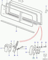 Gasket Bottom Hinge Blank