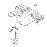 Ring Type Grommet - Seat Belt Mounts and Tunnel Area - ALLMAKES