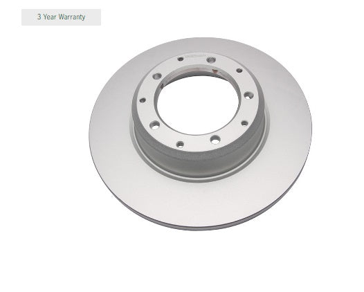 Solid Brake Disc - Rear - Geomet - Pair - PR2 ALLMAKES