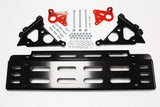 Black alloy skeleton steering guard rhd & lhd def 83-2016