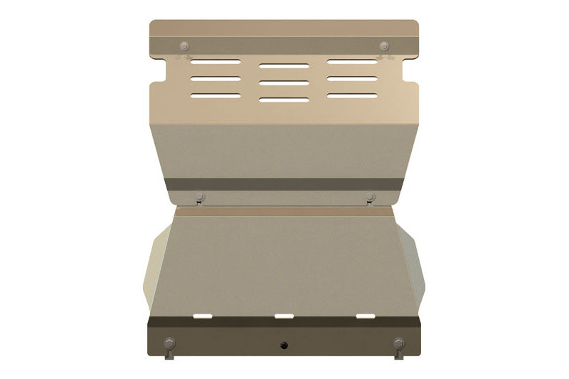 Sump guard and steering rods - Aluminum 5mm - SHERIFF