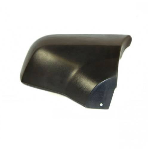 Bumper end cap fr black lh