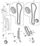 Tensioner - timing belt - genuine land rover