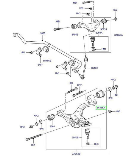 Rear Bush Lower Arm