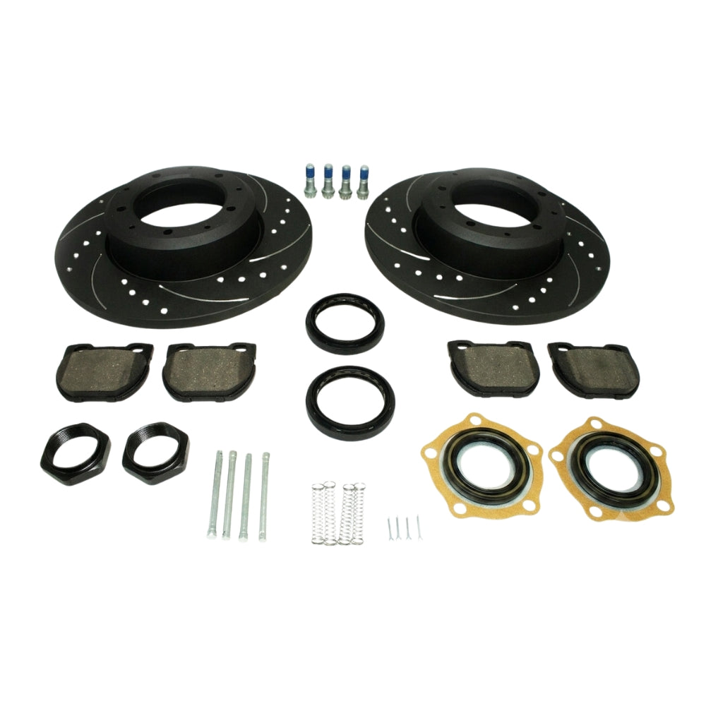 Rear Brake Kit - POWERspec - Defender 110 / 130 (Pre 1998) - L.O.F BRAKES