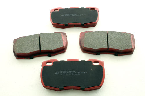 Front Brake Pads Without Clips - Vented Discs