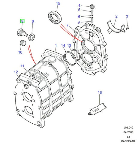 Drain Plug Gearbox Magnetic