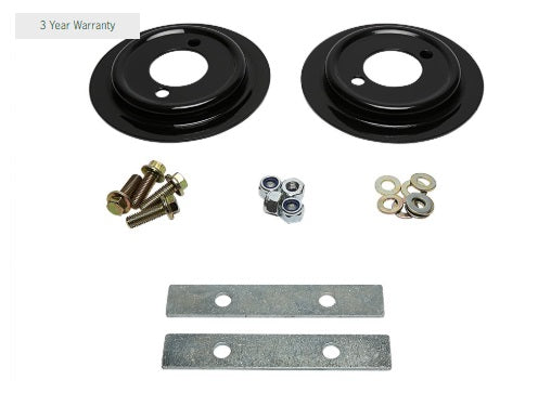 Spring Seat Rear Set Kit Black