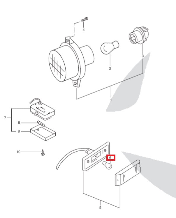 Side Turn Signal Pilot Lamp