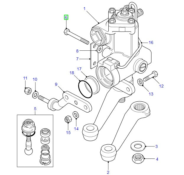 HEXAGON BOLT - Steering Box