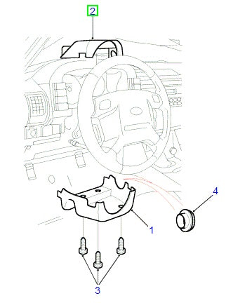 Panel - cowl side trim