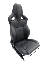 E-Sports seat pair Black leather