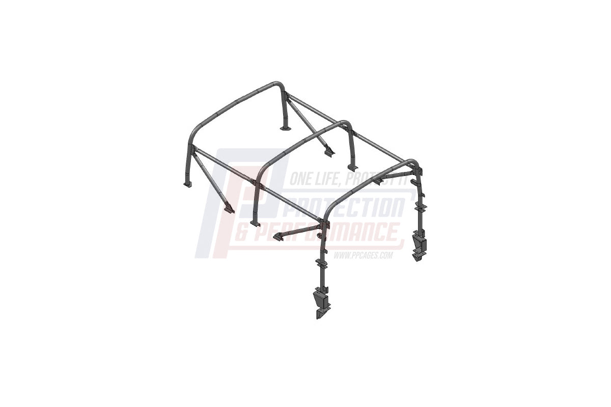 P&p 110 Internal Soft Top Heavy Duty Hoop Replacement Roll Cage - TERRAFIRMA