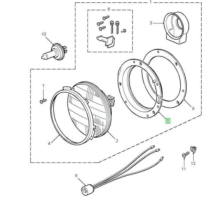 Headlamp Body - WIPAC