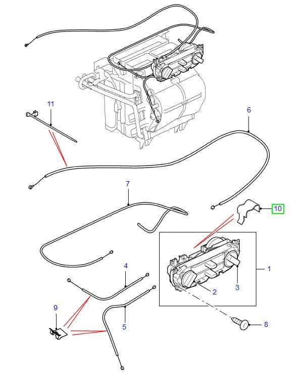 Clip - GENUINE LAND ROVER