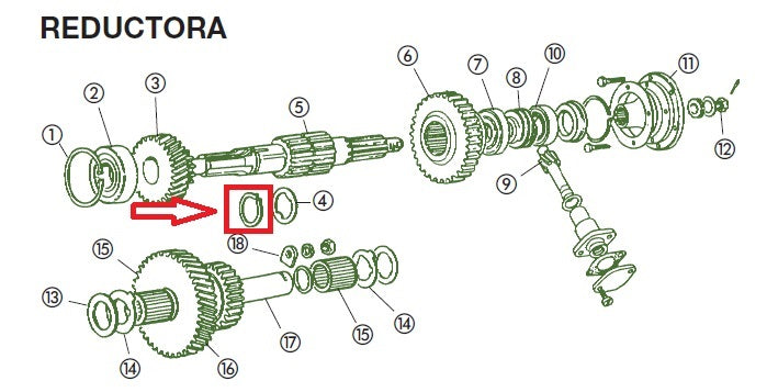 Circlip - Gearbox