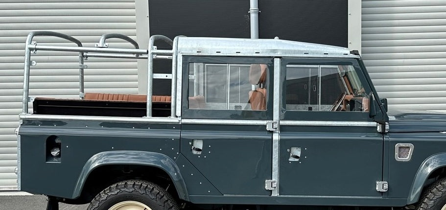 Galvanized Hood Sticks - Heavy Duty - For Defender 110 - 5 Doors - AG PARTS