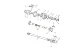 Shaft rear axle rh