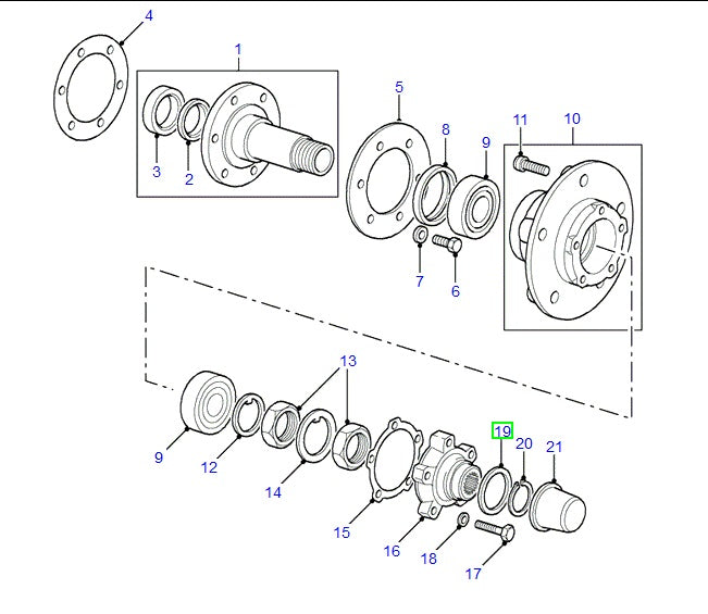 Shim 0,90mm - ALLMAKES