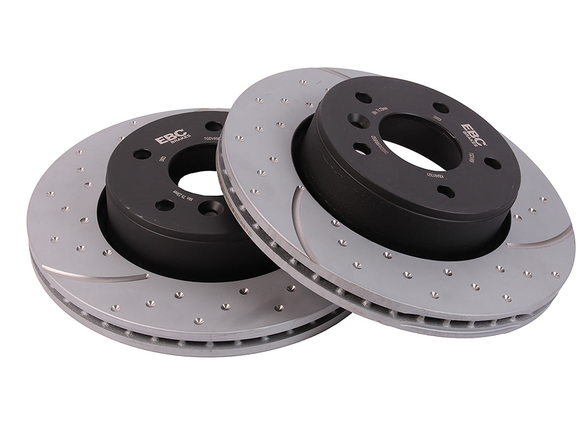 Brake Disc Frt Vented (pair) - EBC BRAKES