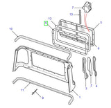 Pick Up Cabin Glass Seal