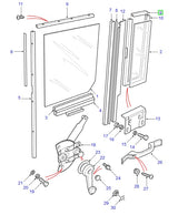 Channel - door glass