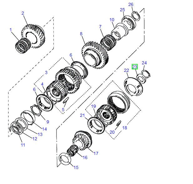Washer support 5.46mm