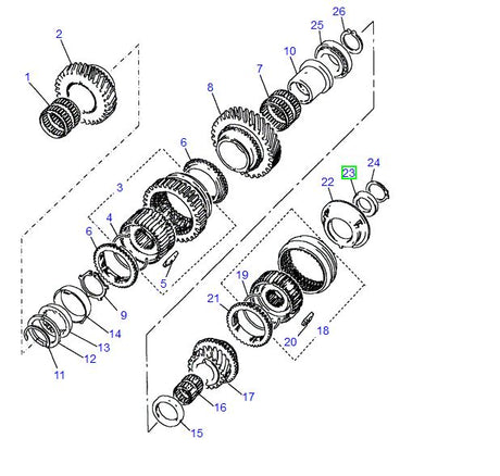 Washer support 5.46mm