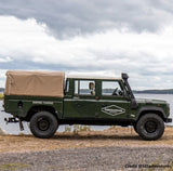 130 HICH CAPACITY HOOD SAND CANVAS - Shown in Stayfast