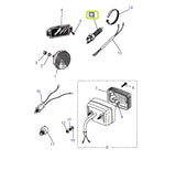 Switch reverse lamp