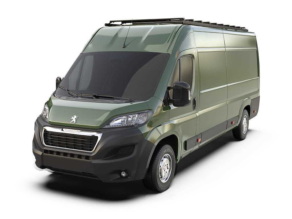 Peugeot Boxer (L4H2/159in WB/High Roof) (2014-Current) Slimpro Roof Rack Kit