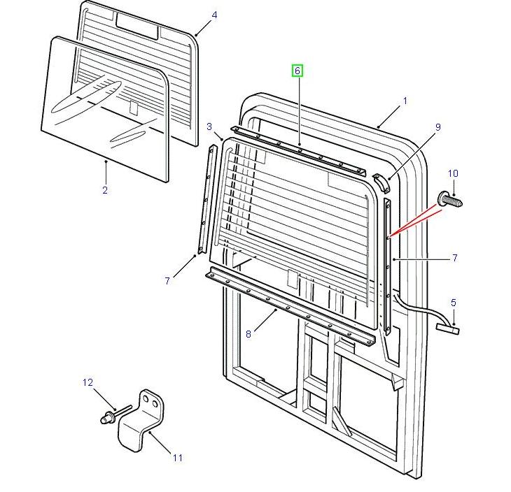 Retainer - Door Trim